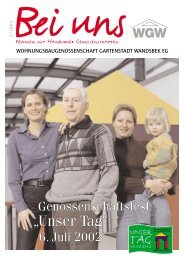WGW - Wohnungsbaugenossenschaft Gartenstadt Wandsbek eG