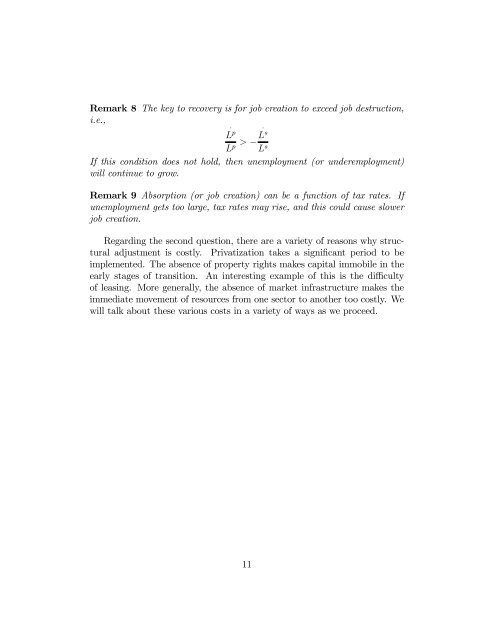 Note on Adjustment and the Specific Factor Model