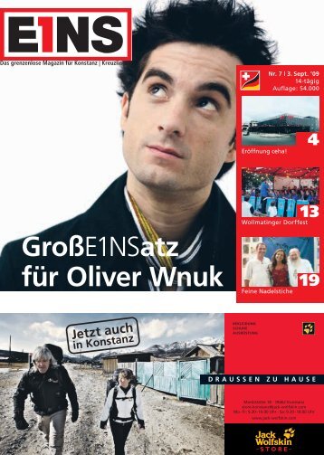 03. September `09 (PDF) - E1NS-Magazin