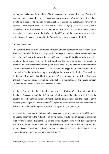 The Impact of Direct Democracy on Society - UniversitÃƒÂ¤t St.Gallen