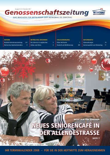 Genossenschaftszeitung Nr. 33 - Dezember 2008 - Wewobau
