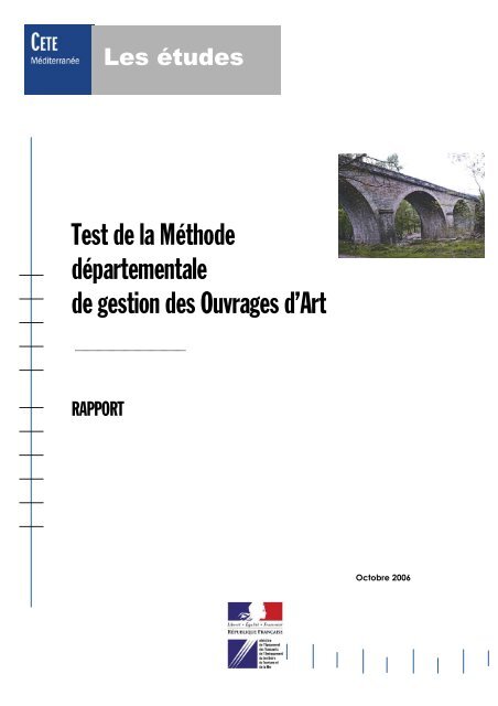 Test Methode dÃÂ©partementale V2 - PLATEFORME OUVRAGES D ...