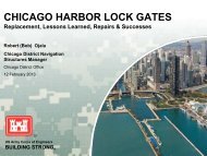 CHICAGO HARBOR LOCK GATES - U.S. Army