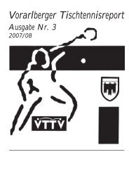 3 - Vorarlberger Tischtennisverband