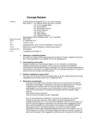 Notulen bestuurlijk overleg 27 september 2012 - Stadsdeel Oost