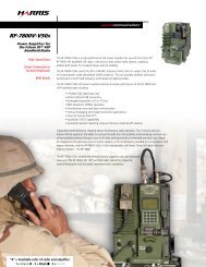 RF-7800V-V50x Power Amplifier for the Falcon III VHF Handheld ...