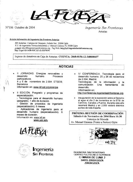 ISF - IngenierÃ­a Sin Fronteras