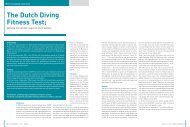 The Dutch Diving Fitness Test; - Wessel Zimmermann - Amersfoort