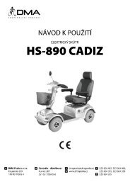 Skutr HS890 Cadiz - DMA Praha