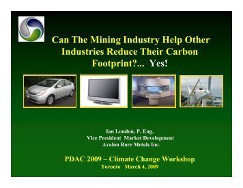 Can The Mining Industry Help Other Industries Reduce Their ...