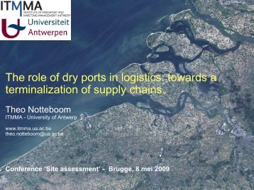 ITMMA, Universiteit Antwerpen - Dryport