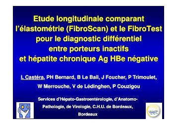 FibroScan FibroTest - Afef