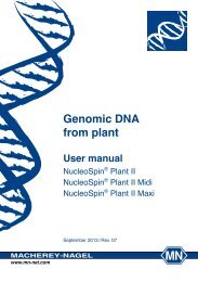 NucleoSpinÃ‚Â® Plant II Midi / Maxi - Macherey Nagel