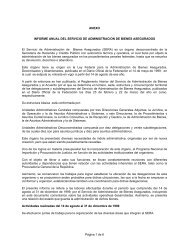 Anexo. Informe Anual del Servicio de AdministraciÃ³n de Bienes ...