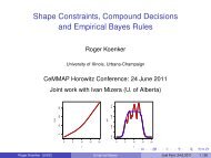 Shape Constraints, Compound Decisions and Empirical Bayes Rules