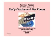 Emily Dickinson & Her Poems