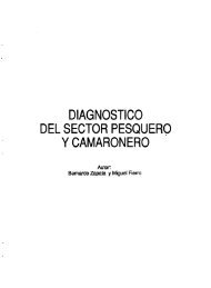 Diagnostico del Sector Pesquero y Camaronero - Coastal ...