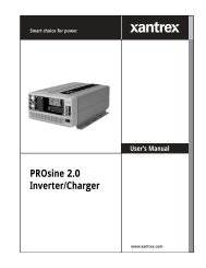 PROsine 2.0 Inverter/Charger - Xantrex