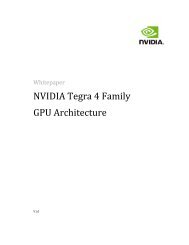 Tegra 4 Whitepaper - Nvidia