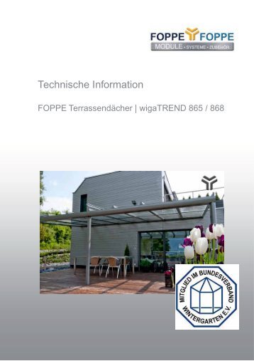 Technische Information - FOPPE und FOPPE