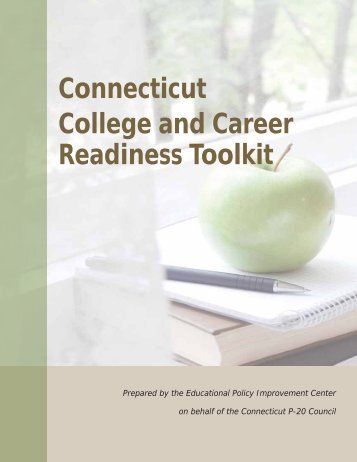 Connecticut College and Career Readiness Toolkit