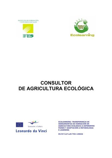 Consultor Agricultura Ecologica - Projects - Ifes