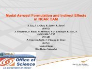 Bulk Aerosol Model (BAM) - AeroCom