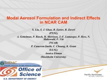 Bulk Aerosol Model (BAM) - AeroCom