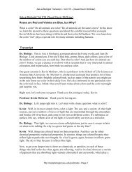 Ask A Biologist - What's In Your Brain? - Worksheet Activity