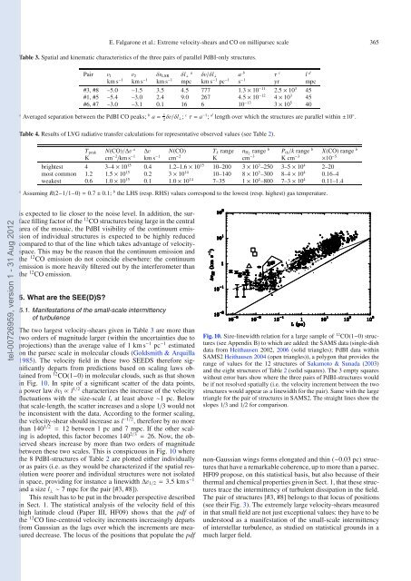 [tel-00726959, v1] CaractÃ©riser le milieu interstellaire ... - HAL - INRIA