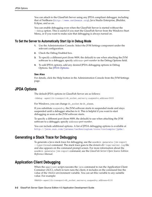 Application Deployment Guide - GlassFish - Java