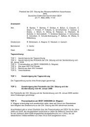 Protokoll der 235ten Sitzung - Wissenschaftlicher Ausschuss - Desy