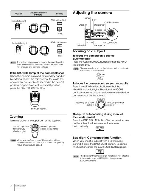 BRC Series System Guide - Sony