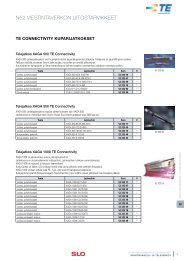 N52 VIESTINTÃVERKON LIITOSTARVIKKEET - SLO