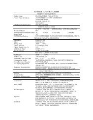 plasma torch coolant 30% - Hood Chemical