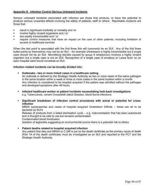 Incident reporting policy - Homerton University Hospital