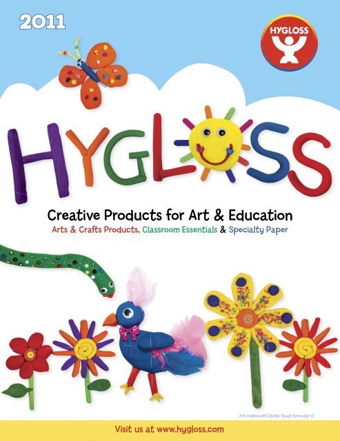 Hygloss Products 68060 ABC Beads /& Charms 60 Charms 60 Pieces