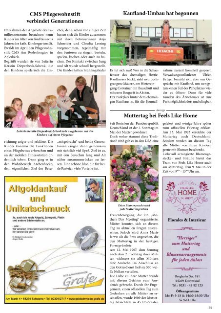 Neu in Aplerbeck - Dortmunder & Schwerter Stadtmagazine