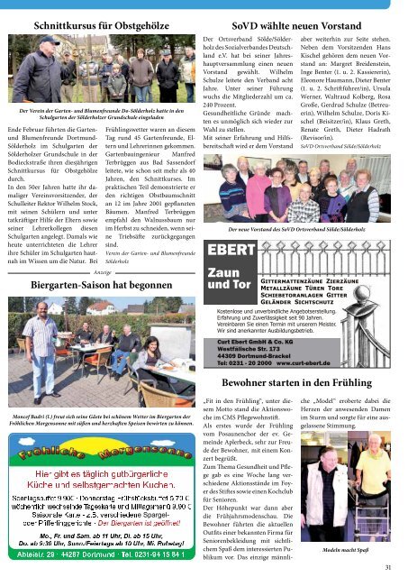 Neu in Aplerbeck - Dortmunder & Schwerter Stadtmagazine