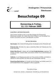 Besuchstage 09 - Schulen Aadorf