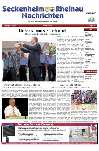 Seckenheim Rheinau Nachrichten - Stadtteil-Portal Mannheim