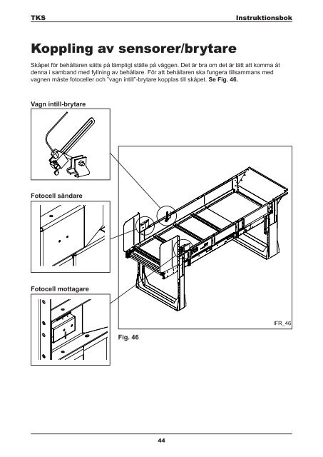 Instruktionsbok K1 Kombikutter - TKS AS