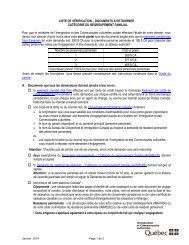 Liste de vÃ©rification â Documents Ã  retourner - Immigration-QuÃ©bec