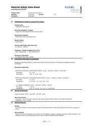 Material Safety Data Sheet - Fine Paints of Europe