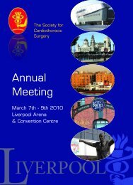 2010 - Society for Cardiothoracic Surgery