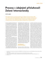 Petr Anev: Procesy s ÃºdajnÃ½mi pÅisluhovaÄi ZelenÃ© internacionÃ¡ly