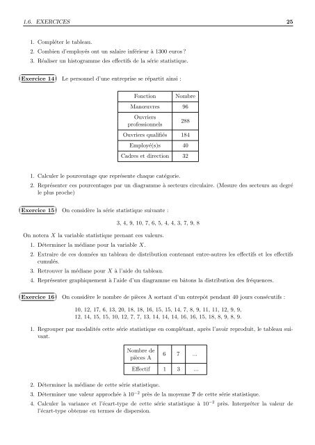 ISCID-CO - PRÃPA 1`ere annÃ©e STATISTIQUES ET ... - LMPA