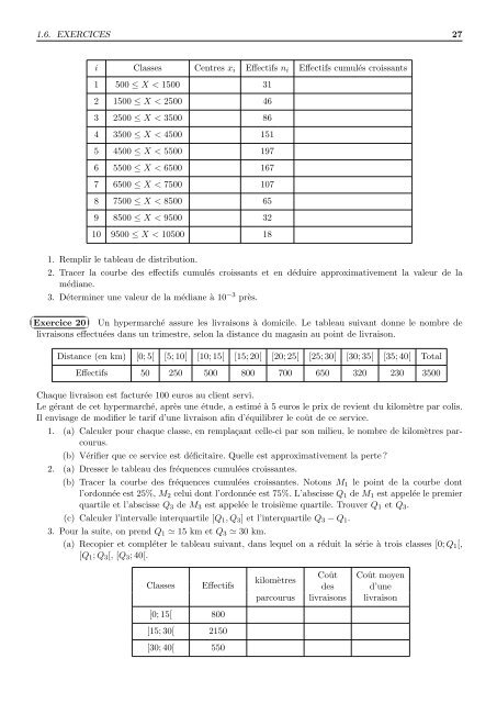 ISCID-CO - PRÃPA 1`ere annÃ©e STATISTIQUES ET ... - LMPA