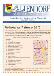 Nummer 39-40 2012 - Gemeinde Altendorf
