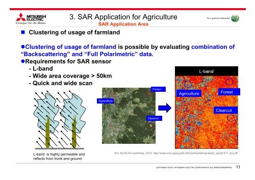 Evolution of SAR Satellite for Agriculture Applications - APRSAF